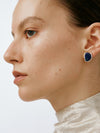 OLIO E ACETO Sterling Silver Lapis Lazuli/Red Snakeskin Jade Petal Earrings OLIO-OA13E12-LY Blue (OA13E11)